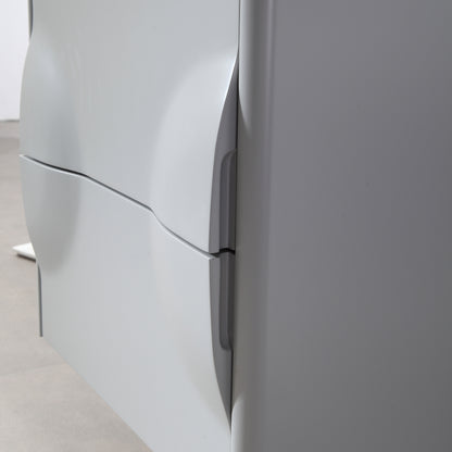 Colmar 24" Wall Mounted Bathroom Vanity with Reinforced Acrylic Integrated Sink Top
