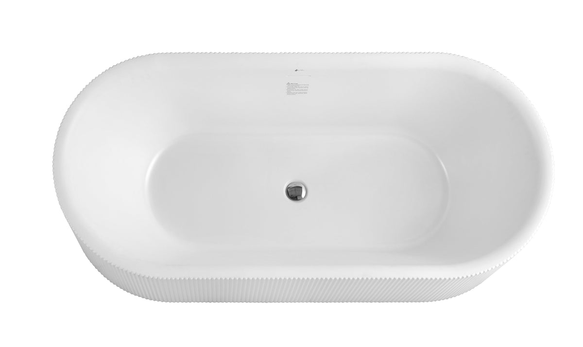 Linnea 60" Freestanding Bathtub
