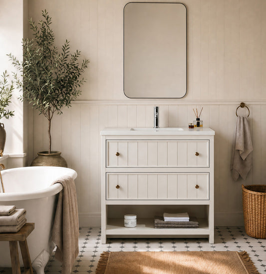 Rennes 36" Cream White