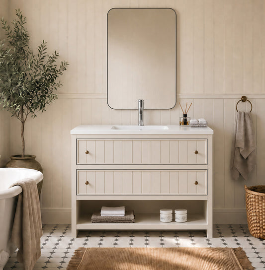 Rennes 48" Cream White