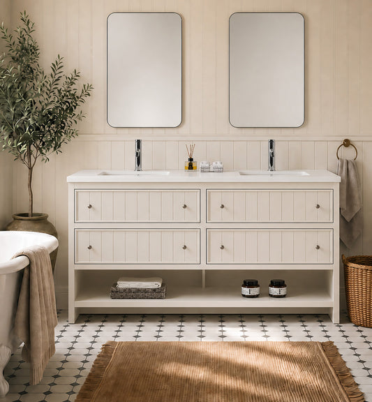 Rennes 72" Cream White