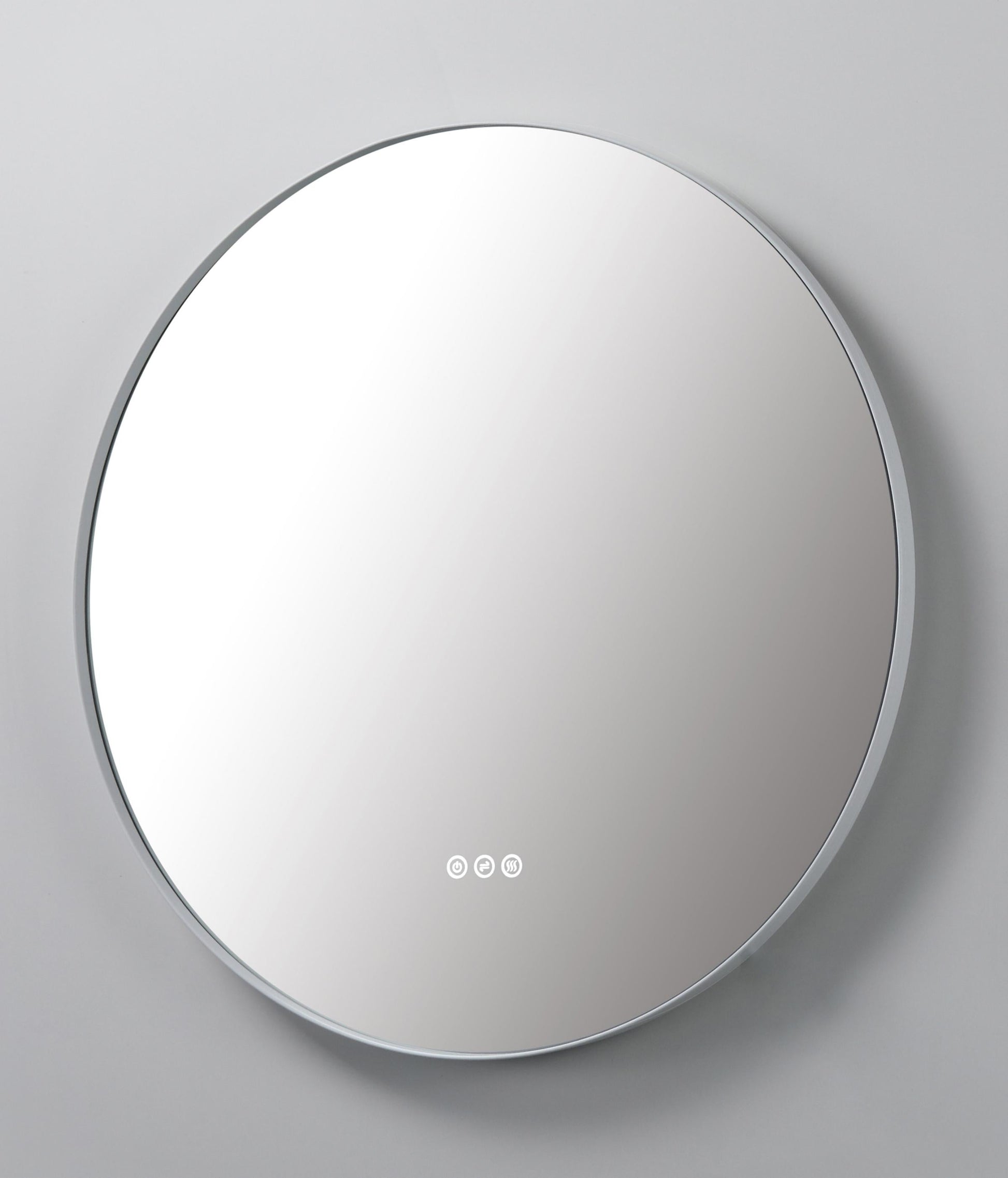 Shell Mirror 30" / Matte White / LED