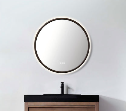 Zen Mirror 30" / Chestnut Oak / LED