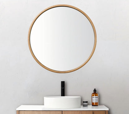 Zen Mirror 30" / Pecan Oak / Non-LED