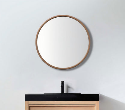 Zen Mirror 30" / Whitewash Oak / Non-LED