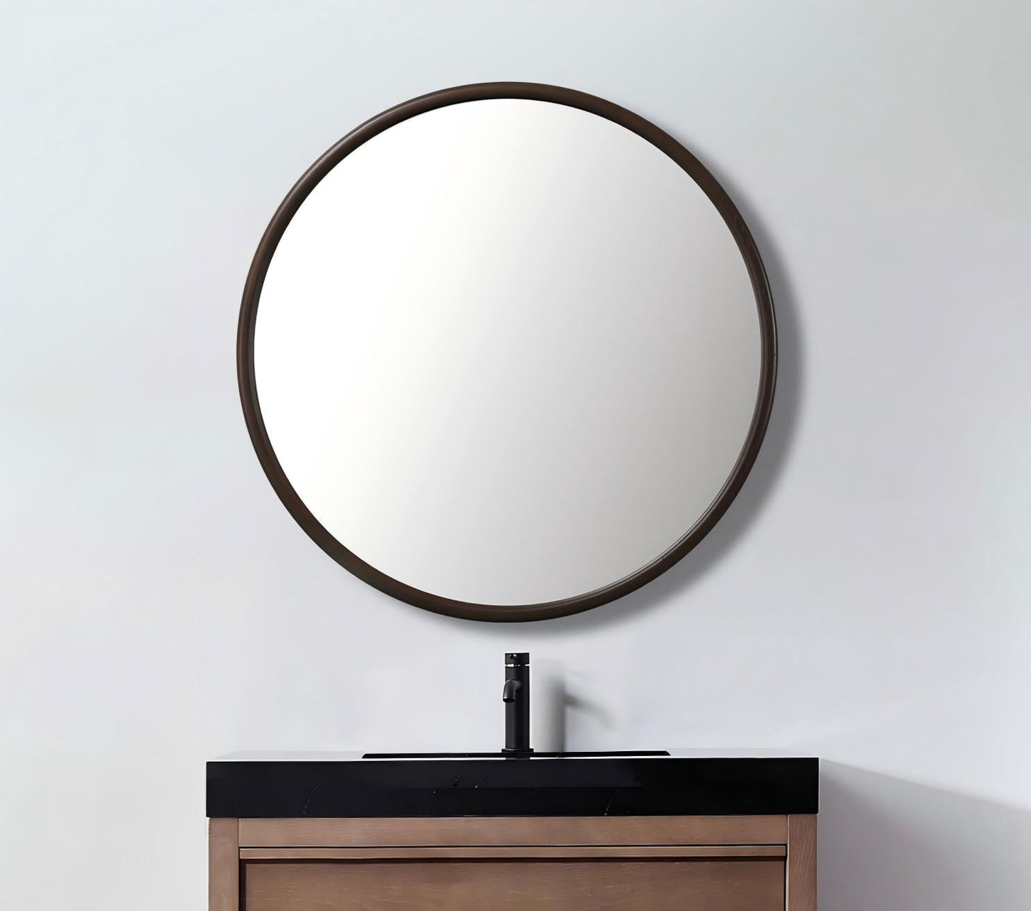 Zen Mirror 36" / Chestnut Oak / Non-LED