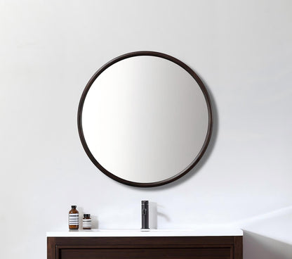 Zen Mirror 36" / Dark Walnut / Non-LED