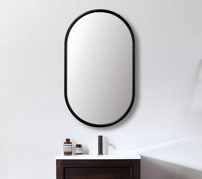 Zen Mirror 24" / Dark Walnut / Non-LED