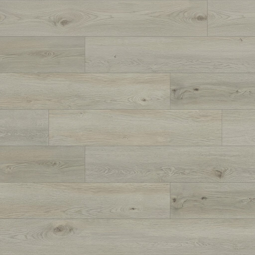 Boston Ecru Waterproof SPC Flooring plank texture, top-down view