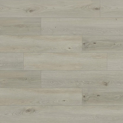 Boston Ecru Waterproof SPC Flooring plank texture, top-down view