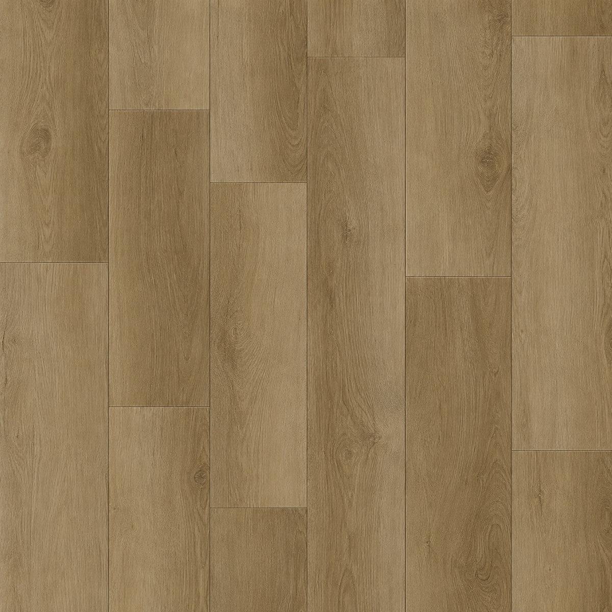 Central White Oak Waterproof SPC Flooring plank texture, top-down view