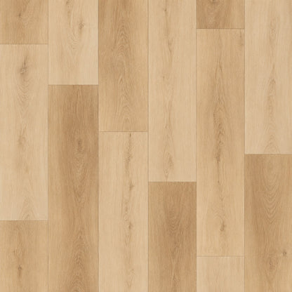 Seattle Maple Waterproof SPC Flooring plank texture, top-down view