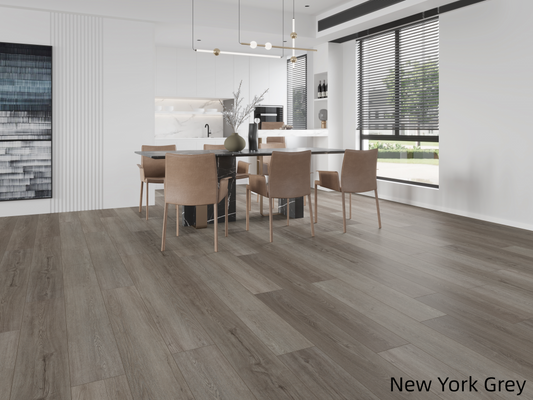 New York Grey Waterproof SPC Flooring