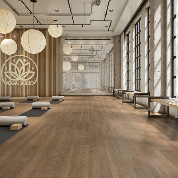 Asher Bend Lodge Herringbone Waterproof SPC Flooring