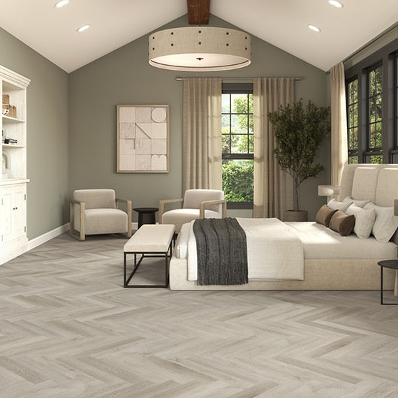 Asher Bend Villa Herringbone Waterproof SPC Flooring