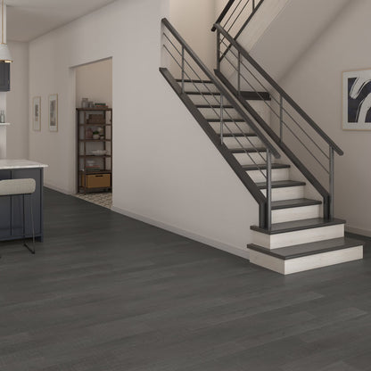 Cyrose Barnwood LVP Glue Down Flooring
