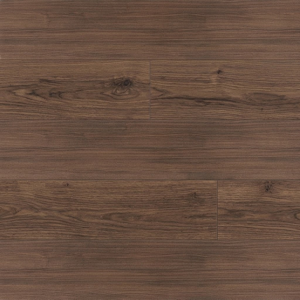 Elixen Exotic Teak LVP Glue Down Flooring plank texture, top-down view