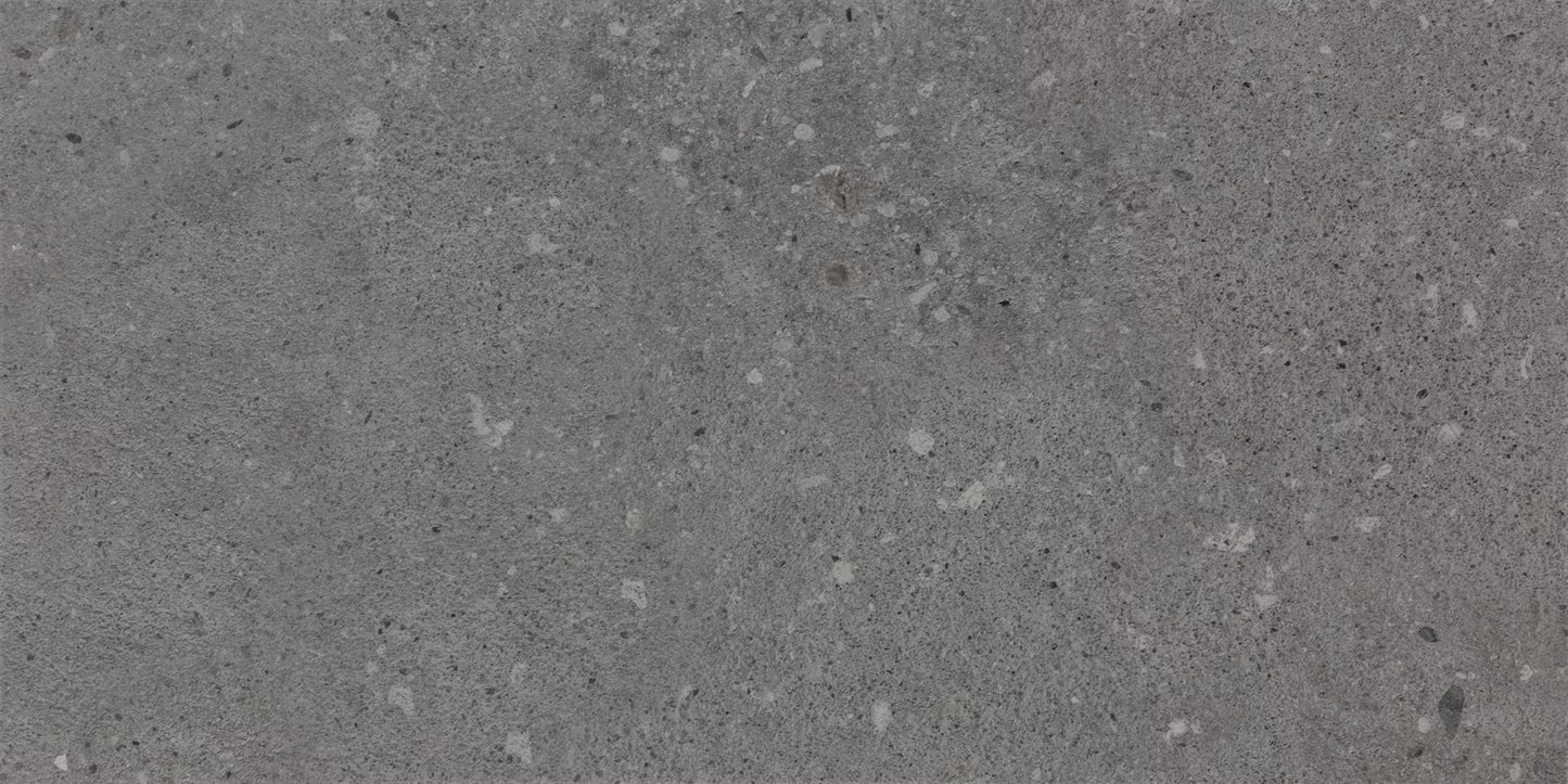 Loften Coal Limestone LVT Glue Down Flooring