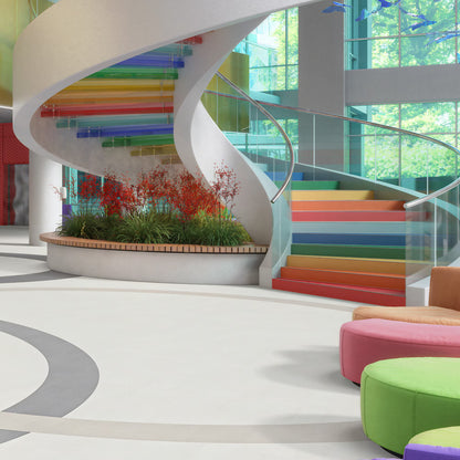 Loften Mineral Fabric LVT Glue Down Flooring