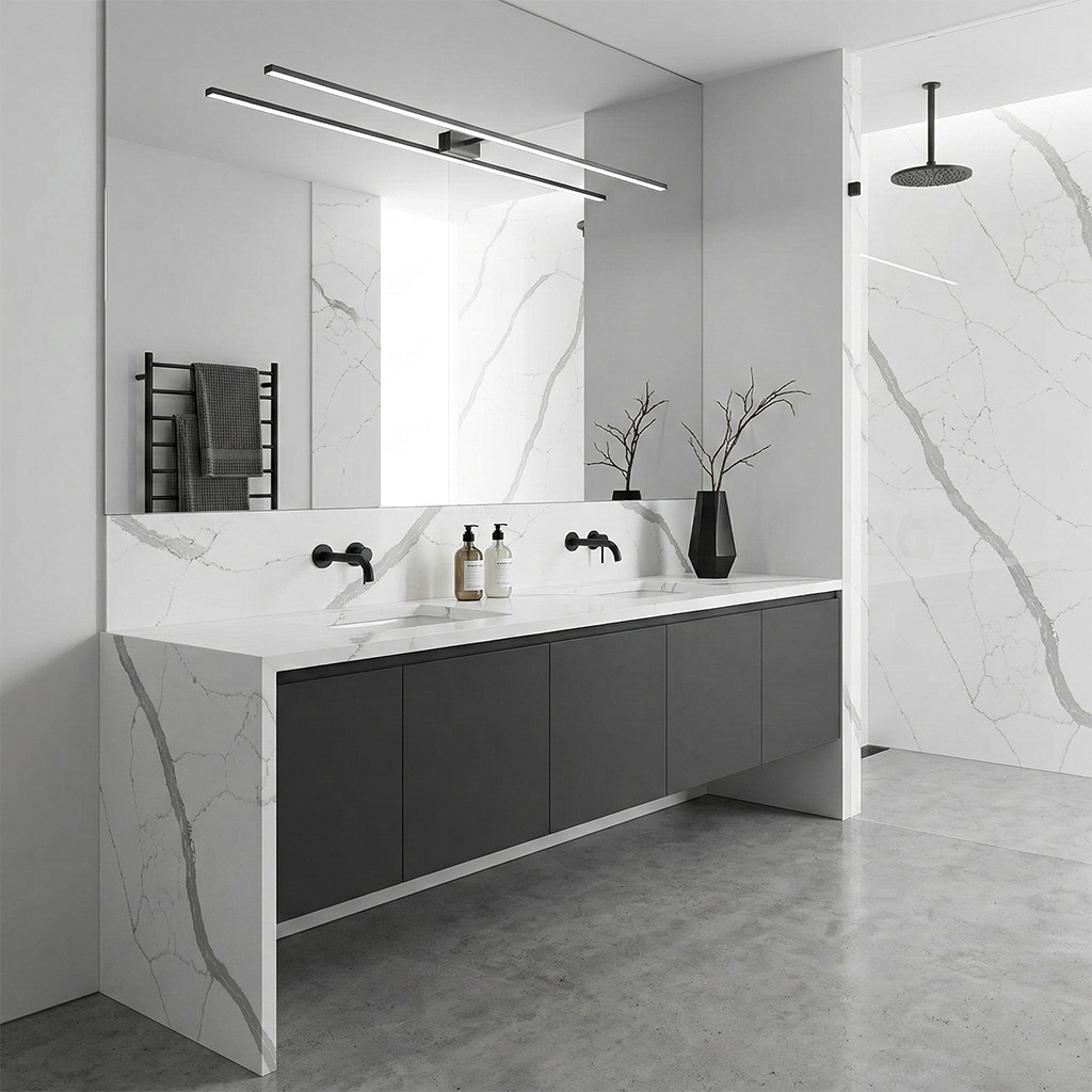 Dio-Calacatta Venus Quartz Slab