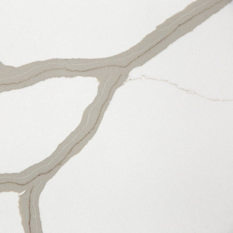Dio-Calacatta White Quartz Slab