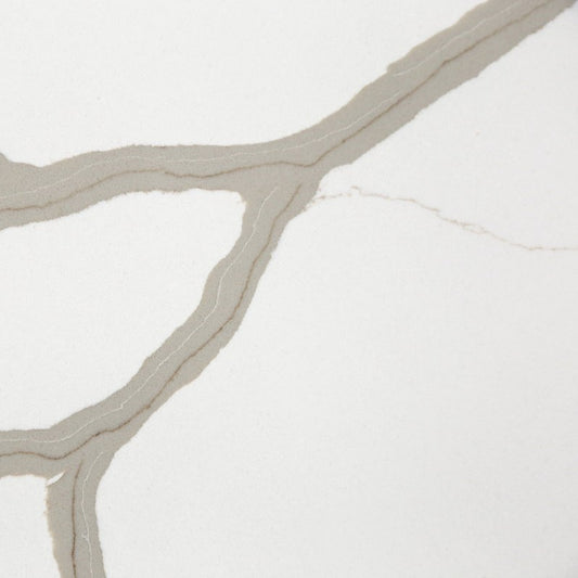 Dio-Calacatta White Quartz Slab