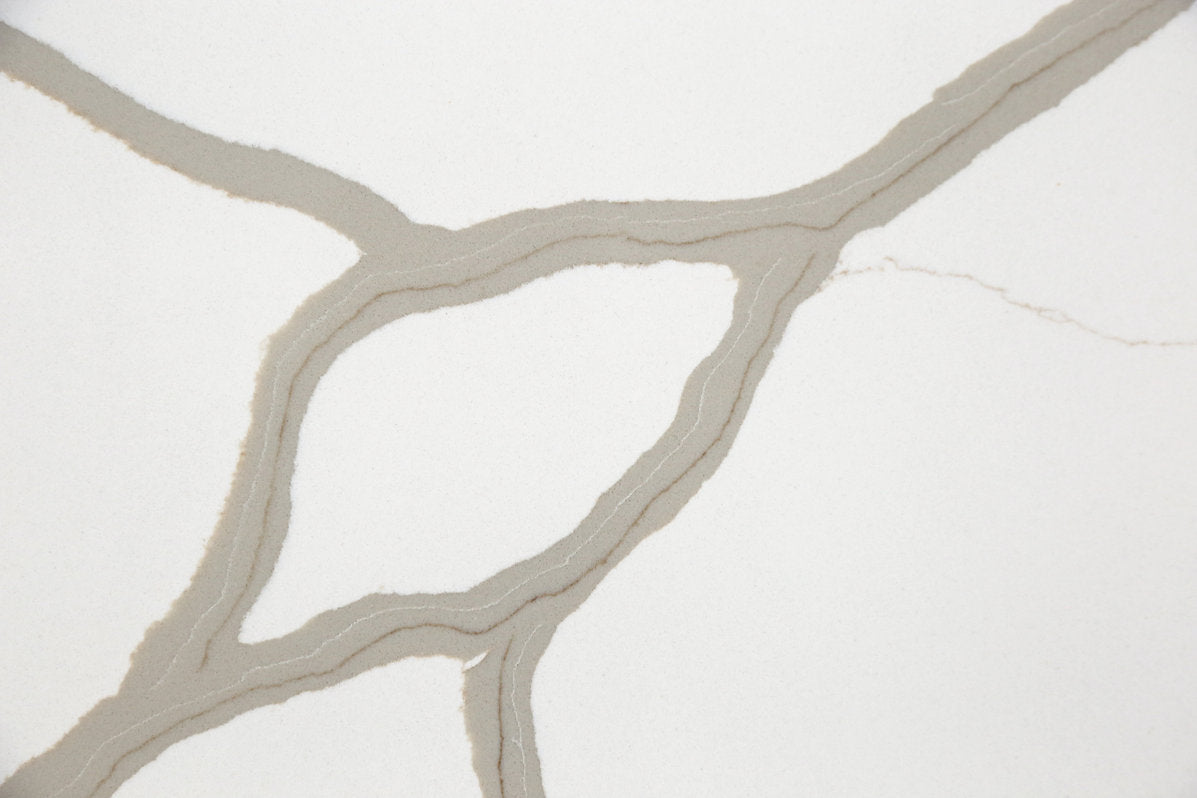 Dio-Calacatta White Quartz Slab