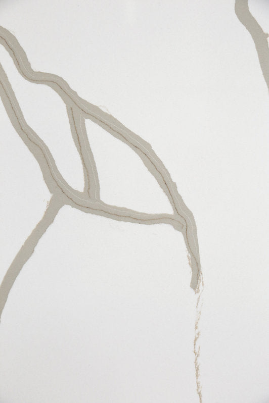 Dio-Calacatta White Quartz Slab