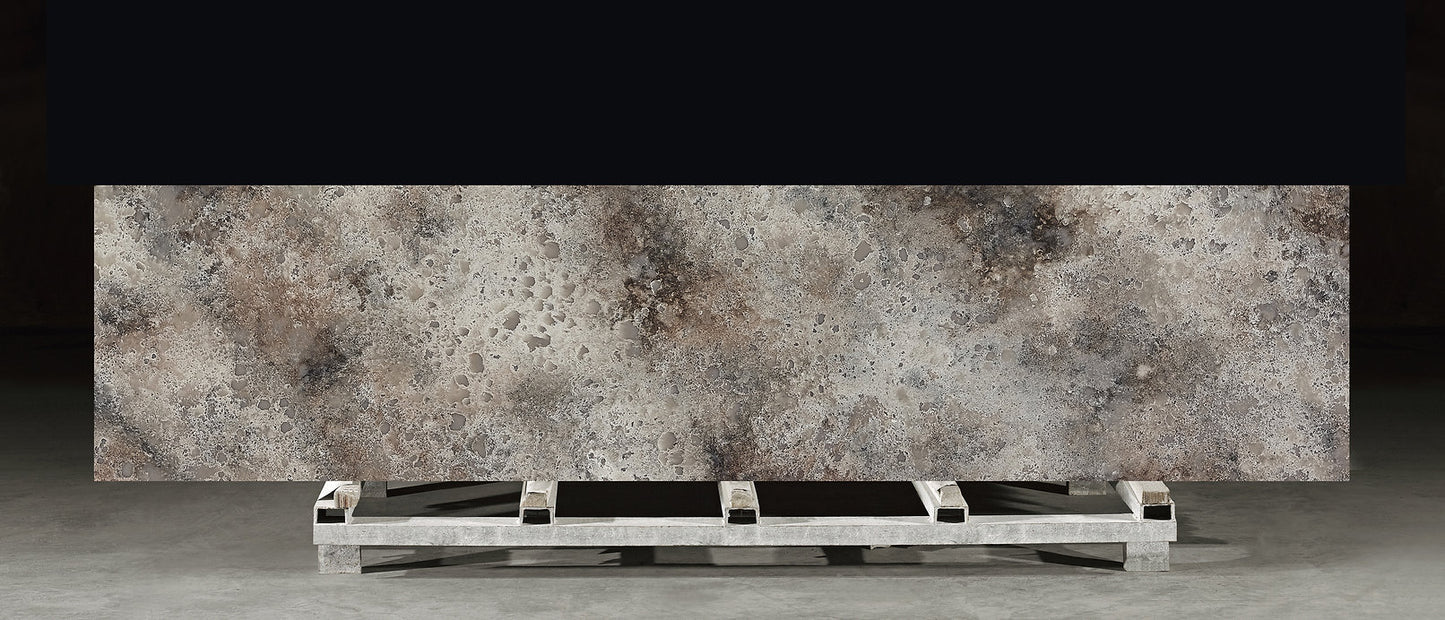 Dio-Onyx Floral Quartz Slab