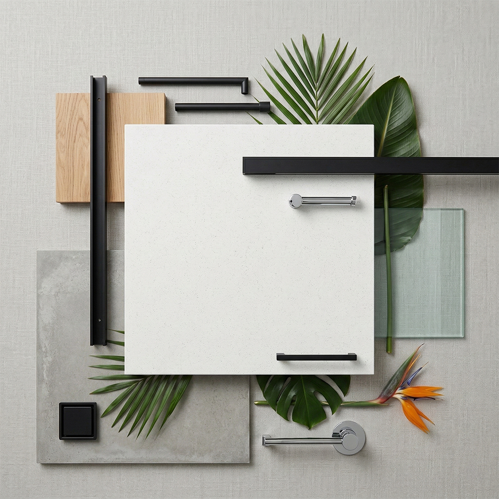 Dio-Pure White Quartz Slab