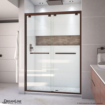Encore Semi-Frameless Double Sliding Shower Door