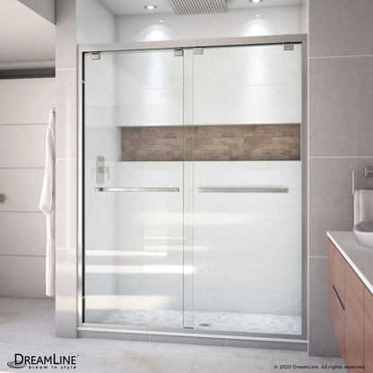 Encore Semi-Frameless Double Sliding Shower Door