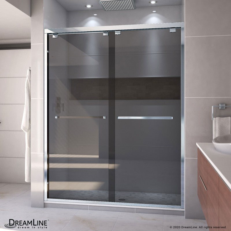 Encore Semi-Frameless Double Sliding Shower Door