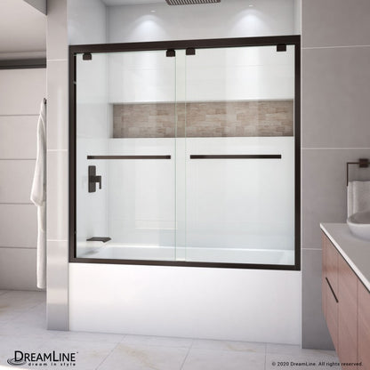 Encore Semi-Frameless Double Sliding Shower Door