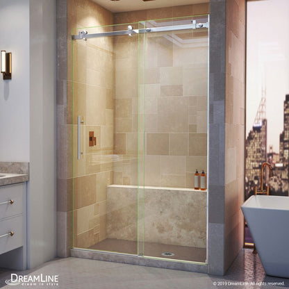 Enigma Air Frameless Single Sliding Shower Door