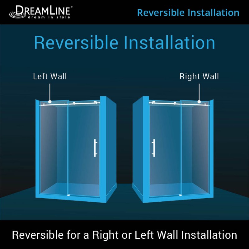 Enigma Air Frameless Single Sliding Shower Door