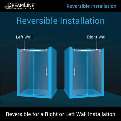 Enigma Air Frameless Single Sliding Shower Door