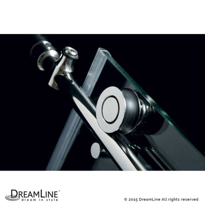 Enigma-X Frameless Single Sliding Shower Door and Single Sided Handle