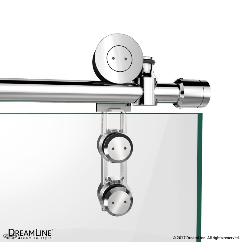 Enigma-Z Frameless Single Sliding Shower Door