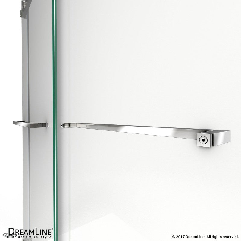 Essence-H Semi-Frameless Double Sliding Shower Door