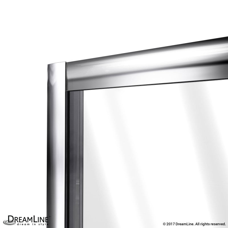 Flex Semi-Frameless Pivot Shower Door