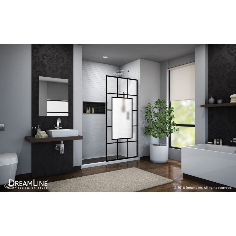 French Linea Avignon Stationary Shower Panel