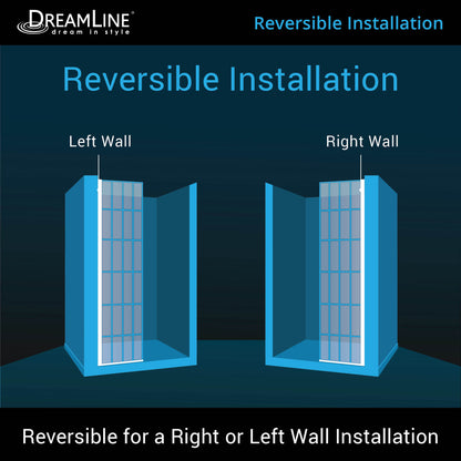French Linea Rhone panel installs on a right or left wall