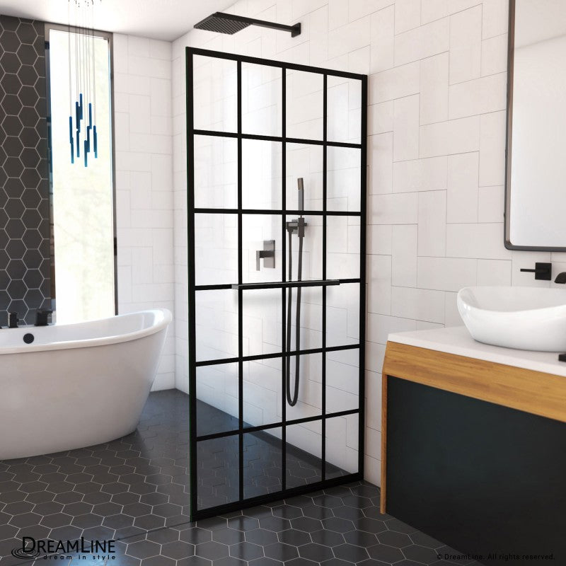 French Linea Stationary Shower Panel