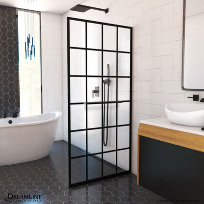 French Linea Stationary Shower Panel