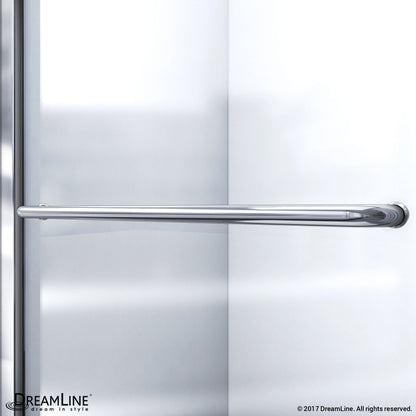Infinity-Z Semi-Frameless Single Sliding Shower Door