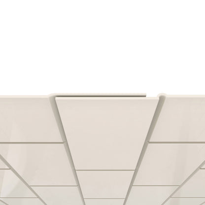 QWALL-VS biscuit wall panel seam detail