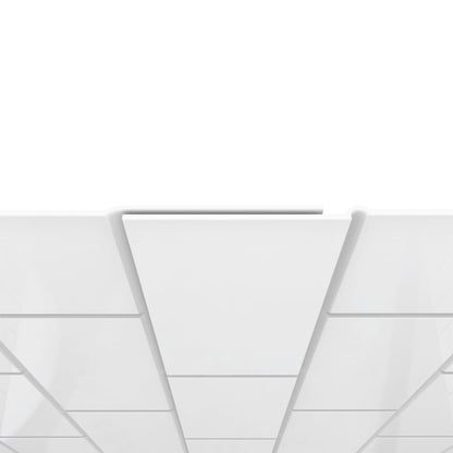 QWALL-VS white wall panel seam detail
