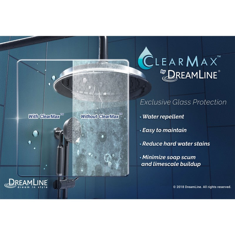 Sapphire Semi-Frameless Double Sliding Shower Door