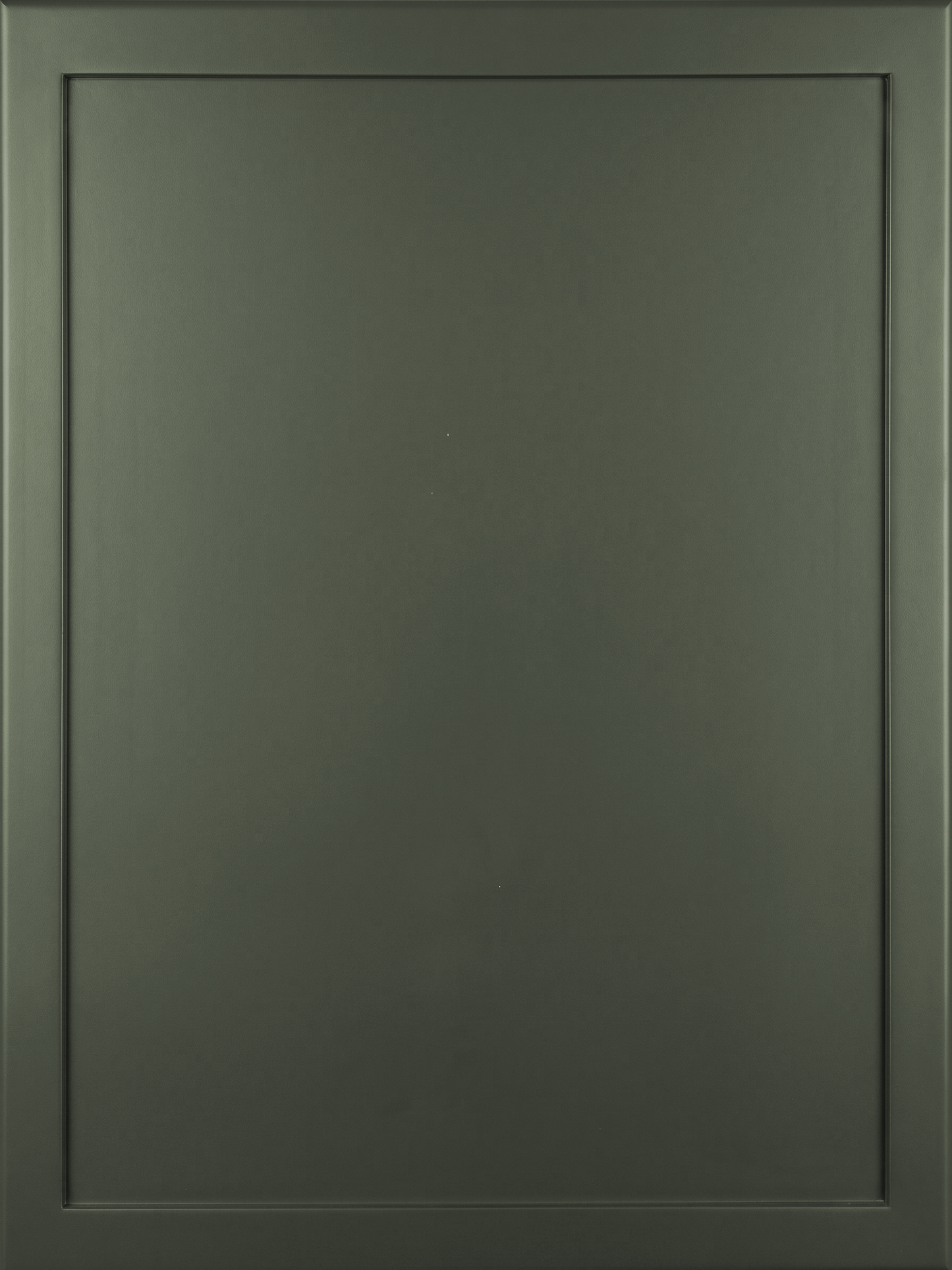 Avocado Timberline European kitchen cabinet door sample in MDF, European frameless full overlay, DK Collection